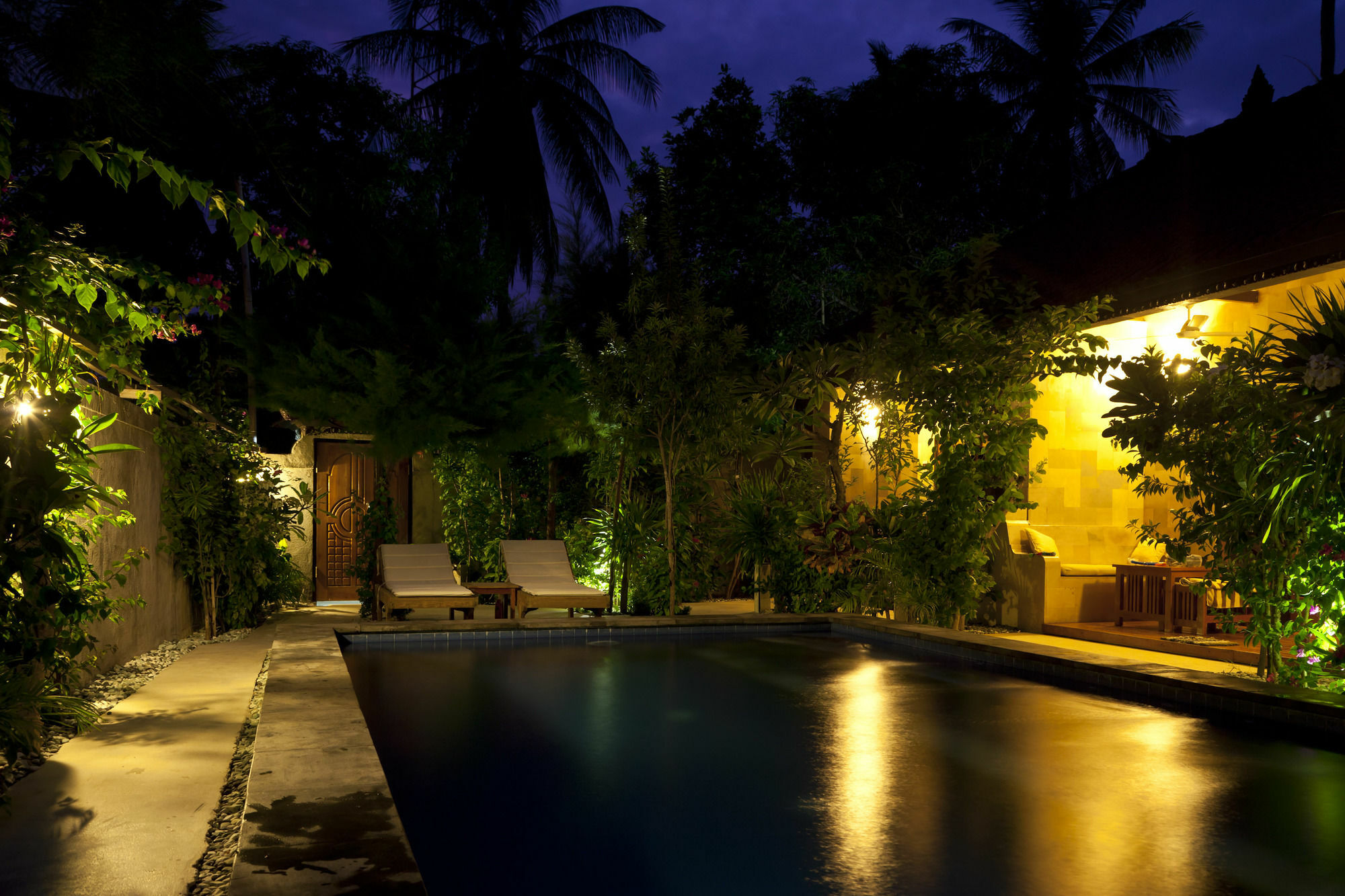 Taman Senang - Private Pool Villas - Gili Air Exterior foto