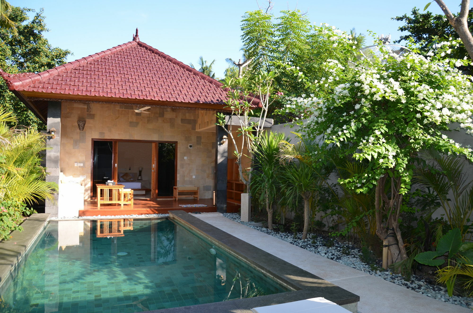 Taman Senang - Private Pool Villas - Gili Air Exterior foto
